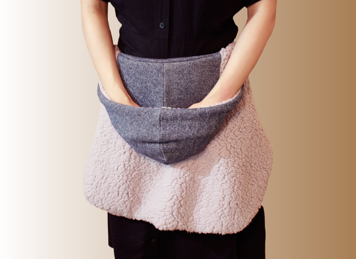 腹巻きとして着用