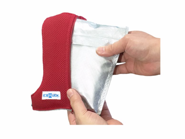 アイスリュックCARE本体に保冷剤を収納