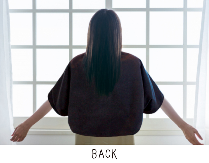 あったかボレロ BACK