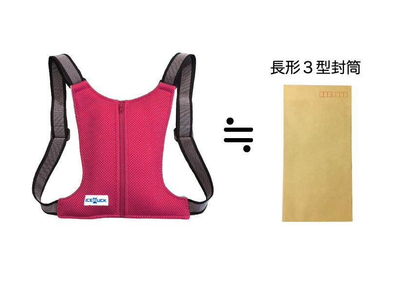 アイスリュックCAREの大きさ