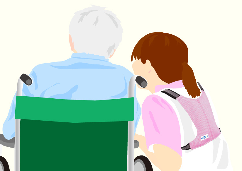 アイスリュックCAREの使用イメージ