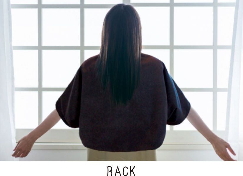 あったかボレロ使用例１